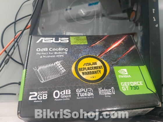 ASUS GT 730 2GB GDDR5 | Box + Like New | Very Low Use